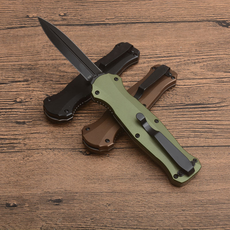 Coltelli da campeggio con manico in alluminio 3300