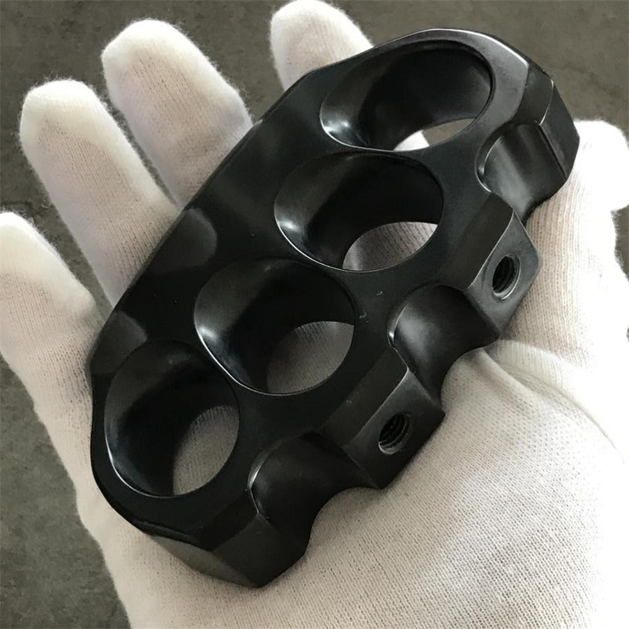 Heavy-Duty Bakelite Protective Knuckle Duster Tool for Window Breaking