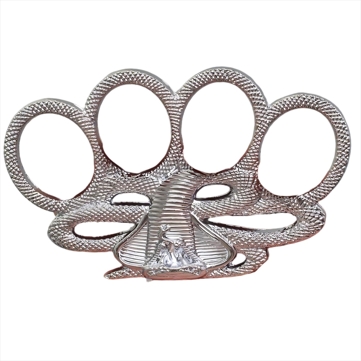 Snake Form Protective Outdoor Knuckle Duster EDC Tool