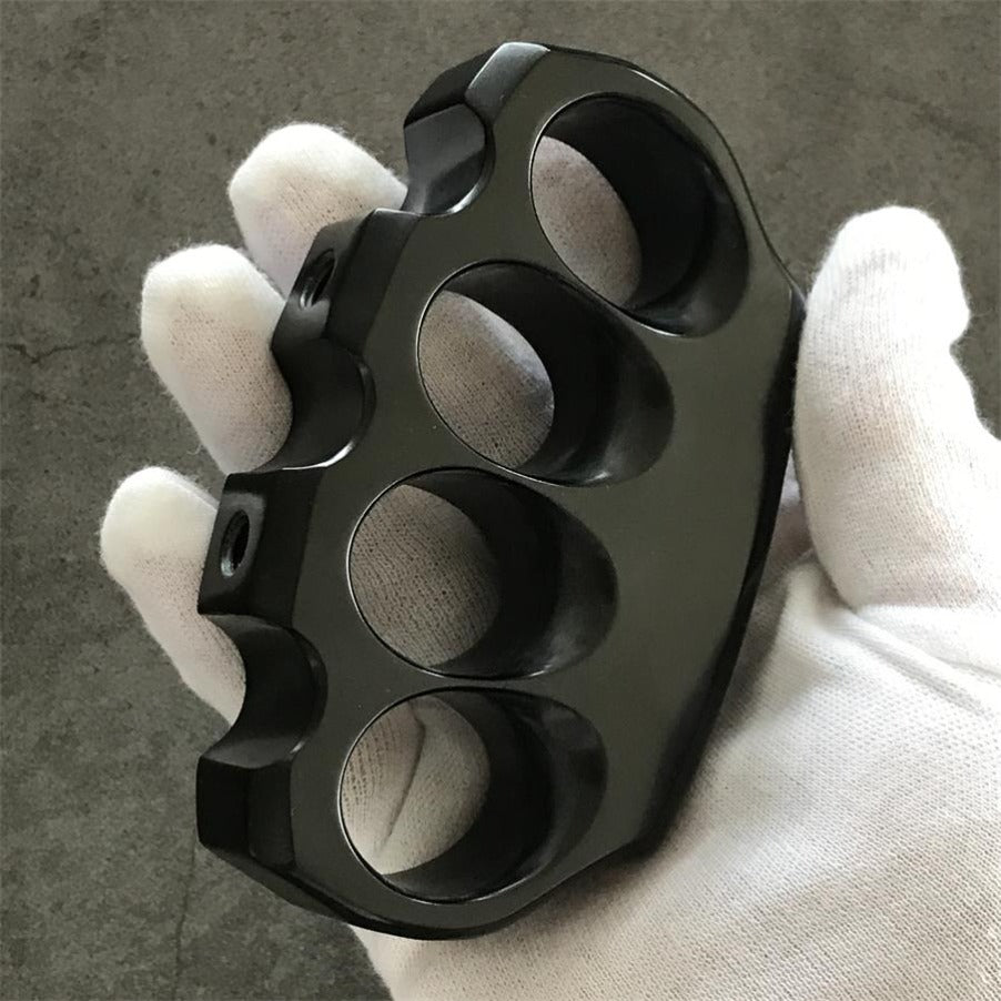 Heavy-Duty Bakelite Protective Knuckle Duster Tool for Window Breaking