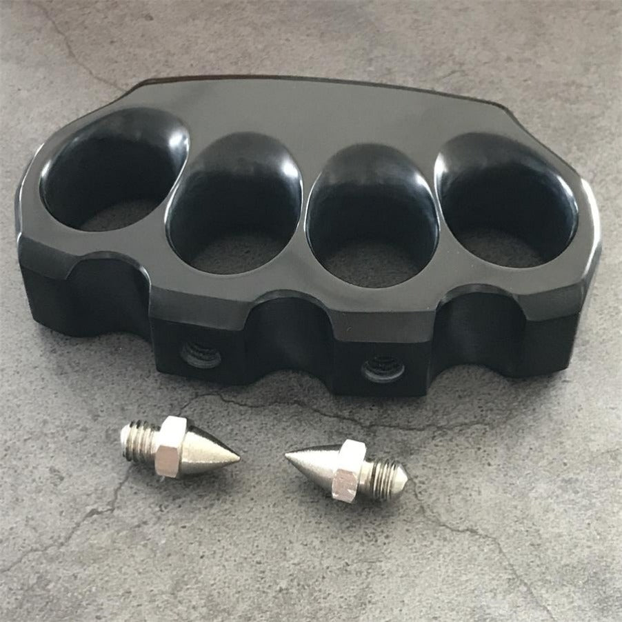Heavy-Duty Bakelite Protective Knuckle Duster Tool for Window Breaking