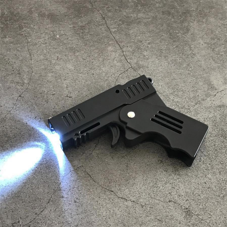 Portable Folding Stun Gun Personal Protection EDC Gear