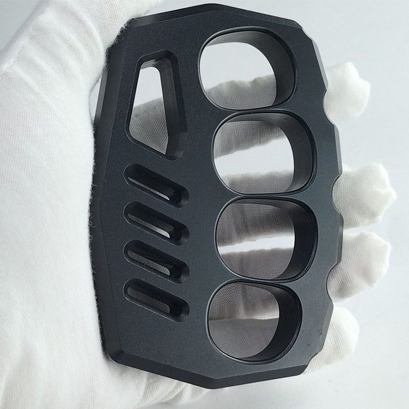 Big Finger Hole Aluminum Knuckle Duster