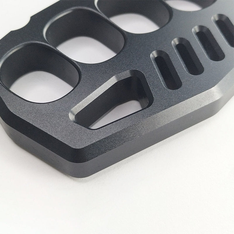 Big Finger Hole Aluminum Knuckle Duster