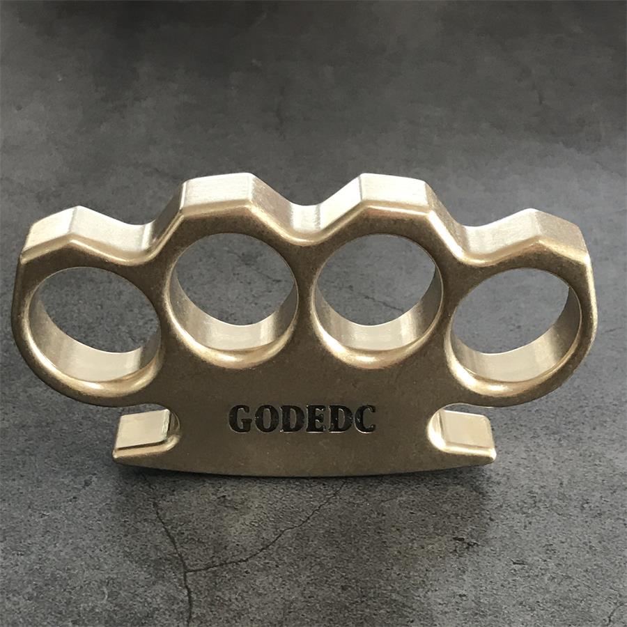 GODEDC Poing-américain classique épais délavé en laiton
