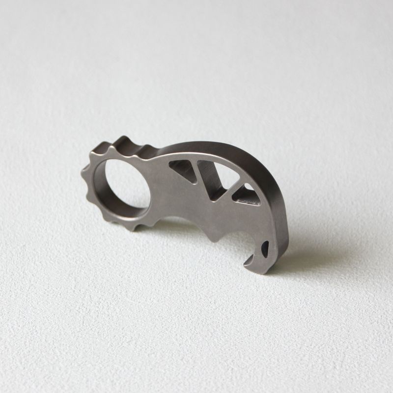 Titanium Knuckle Duster Bottle Opener EDC Gadget