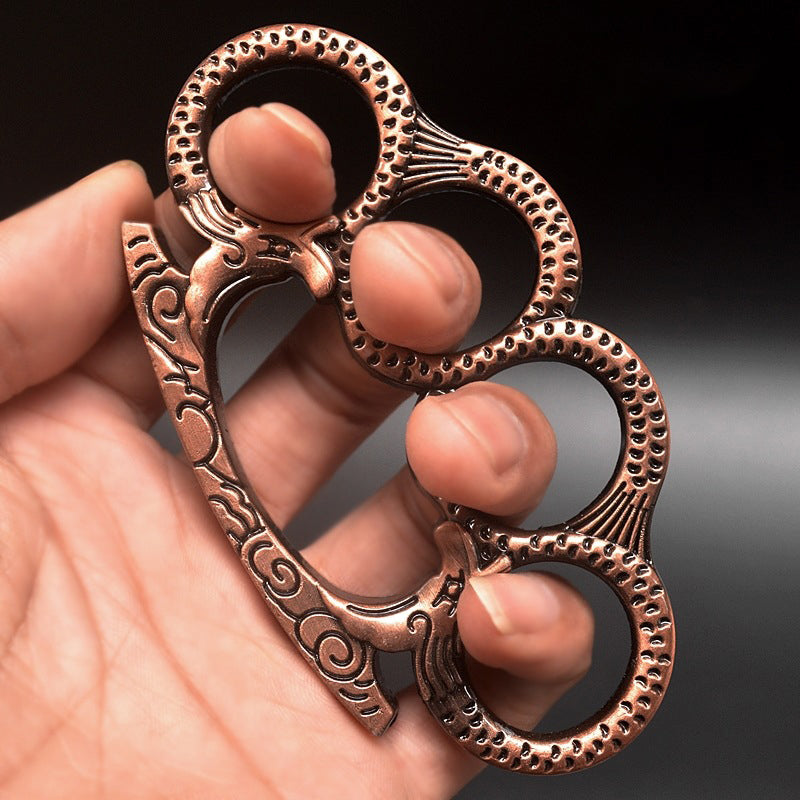 Double Dragon Brass Knuckle Duster Holiday Gift