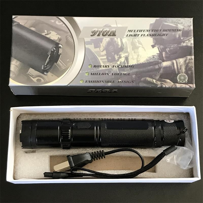 910A Stun Gun Self-defense Flashlight