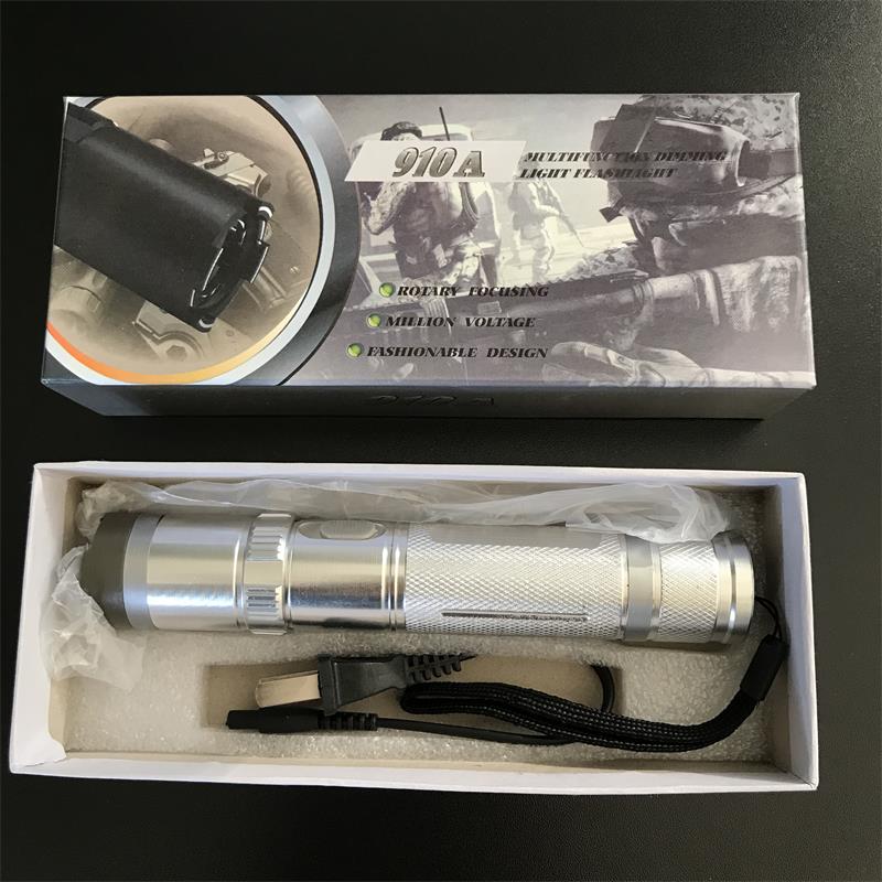 910A Stun Gun Self-defense Flashlight