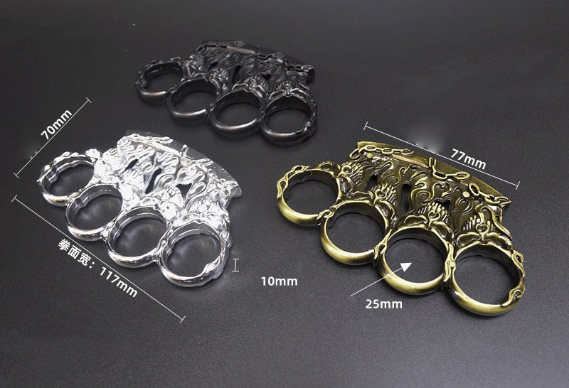 Skull Fire Knuckle Dsuter Portable EDC Tool