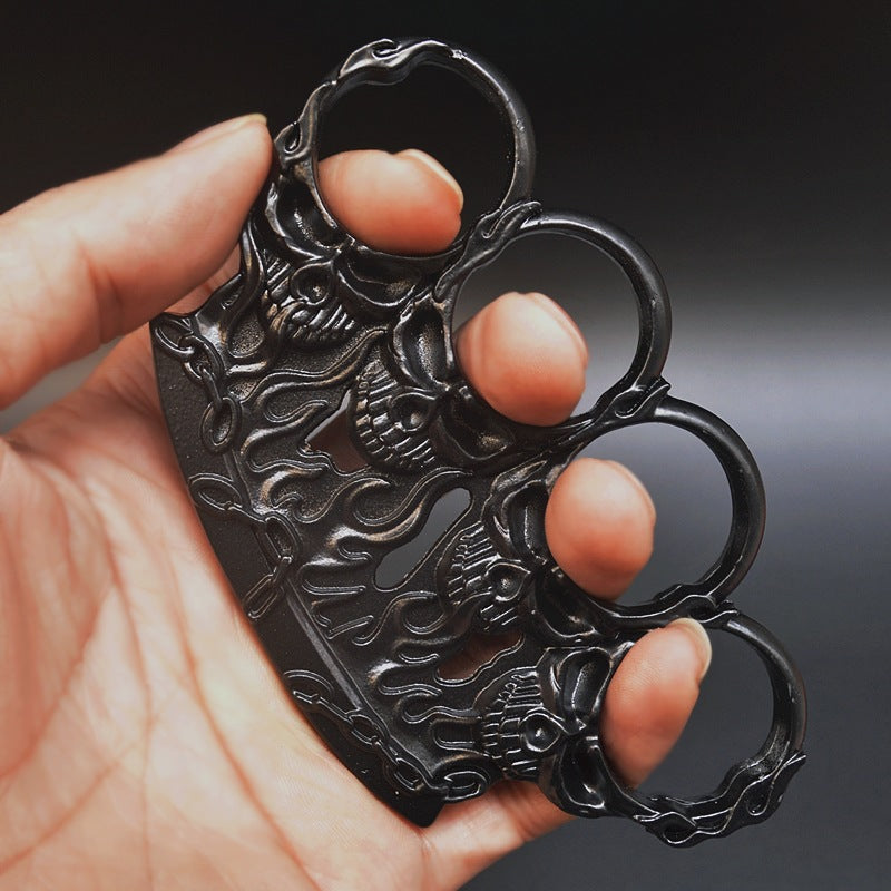 Skull Fire Knuckle Dsuter Portable EDC Tool