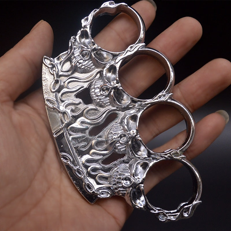 Skull Fire Knuckle Dsuter Portable EDC Tool