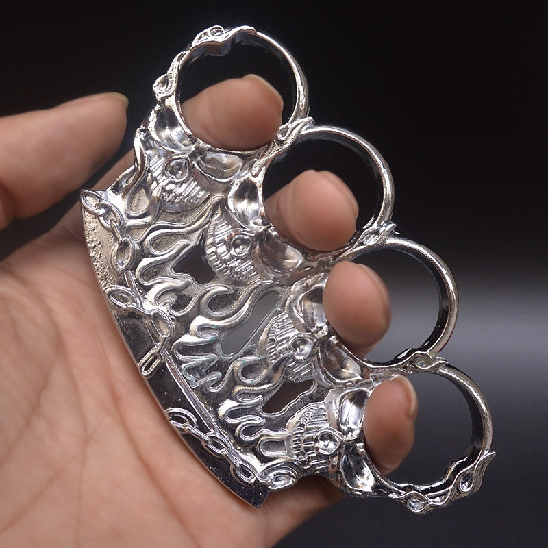 Skull Fire Knuckle Dsuter Portable EDC Tool