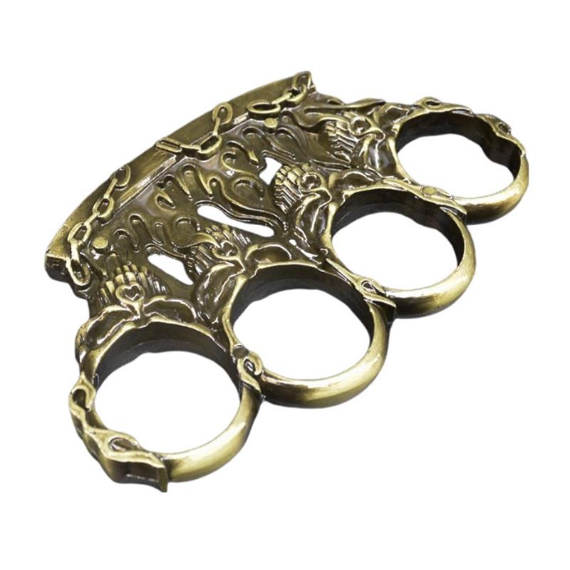 Skull Fire Knuckle Dsuter Portable EDC Tool