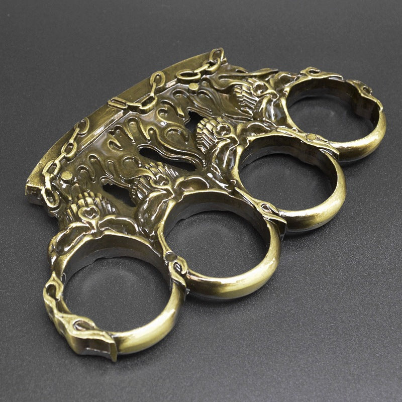 Skull Fire Knuckle Dsuter Portable EDC Tool