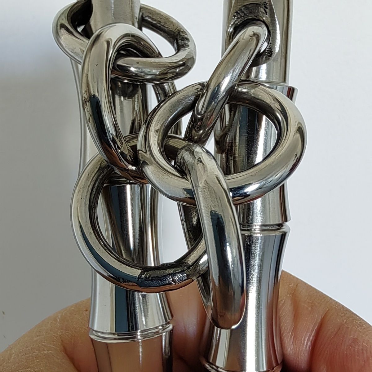 Mini Nunchucks en acier massif, défense d'entraînement