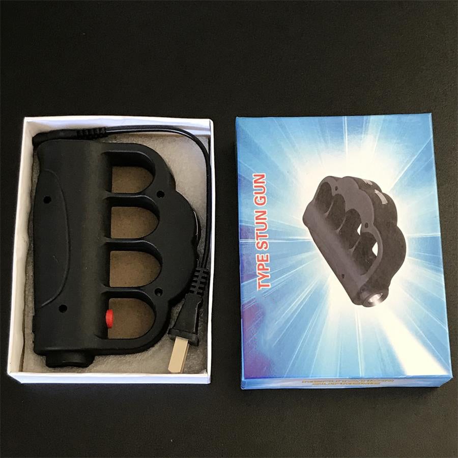 Knuckle Dsuter Stun Gun Electric Stick Lamp