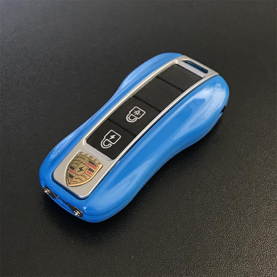 Mini clé de voiture pistolet paralysant bâton électrique d'auto-défense multicolore