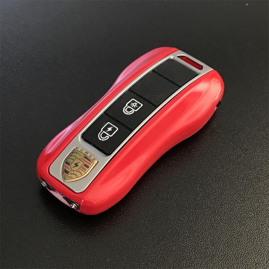 Mini clé de voiture pistolet paralysant bâton électrique d'auto-défense multicolore