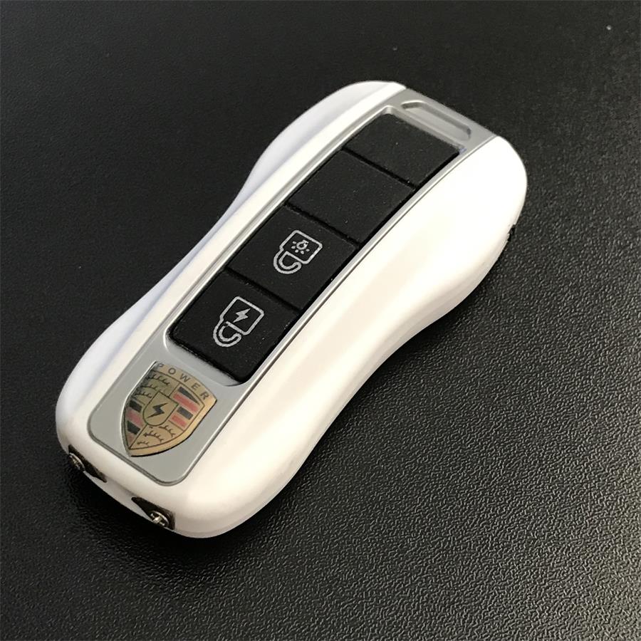 Mini clé de voiture pistolet paralysant bâton électrique d'auto-défense multicolore