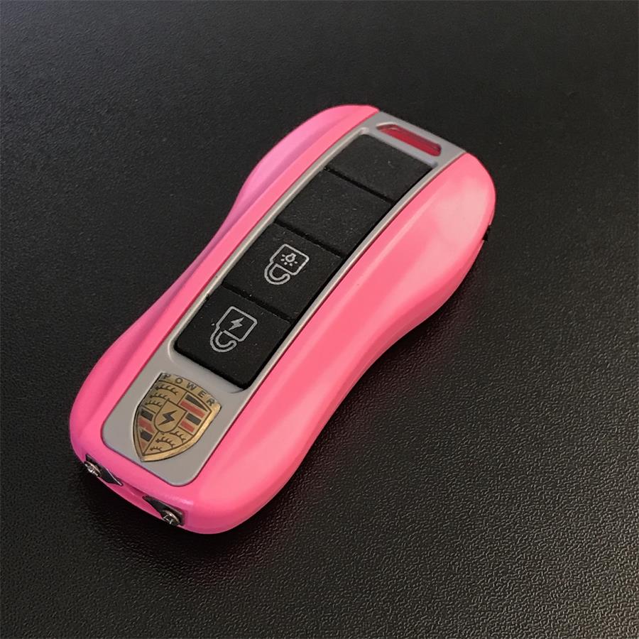 Mini clé de voiture pistolet paralysant bâton électrique d'auto-défense multicolore