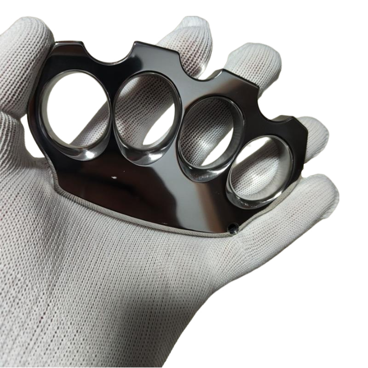 Miroir solide poing américain auto-défense fenêtre cassée outil EDC