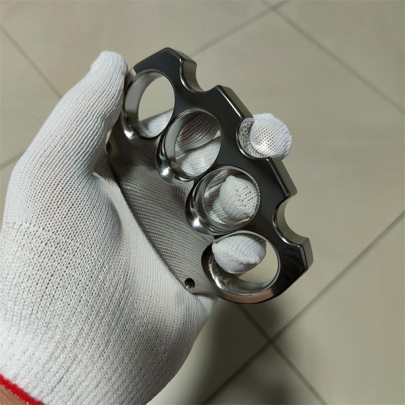 Miroir solide poing américain auto-défense fenêtre cassée outil EDC