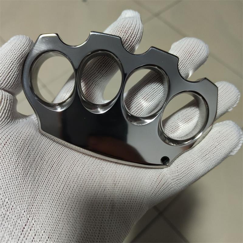 Miroir solide poing américain auto-défense fenêtre cassée outil EDC