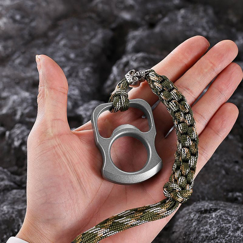 Reinforced Bakelite Knuckle Duster Gear with Window Breaking Function