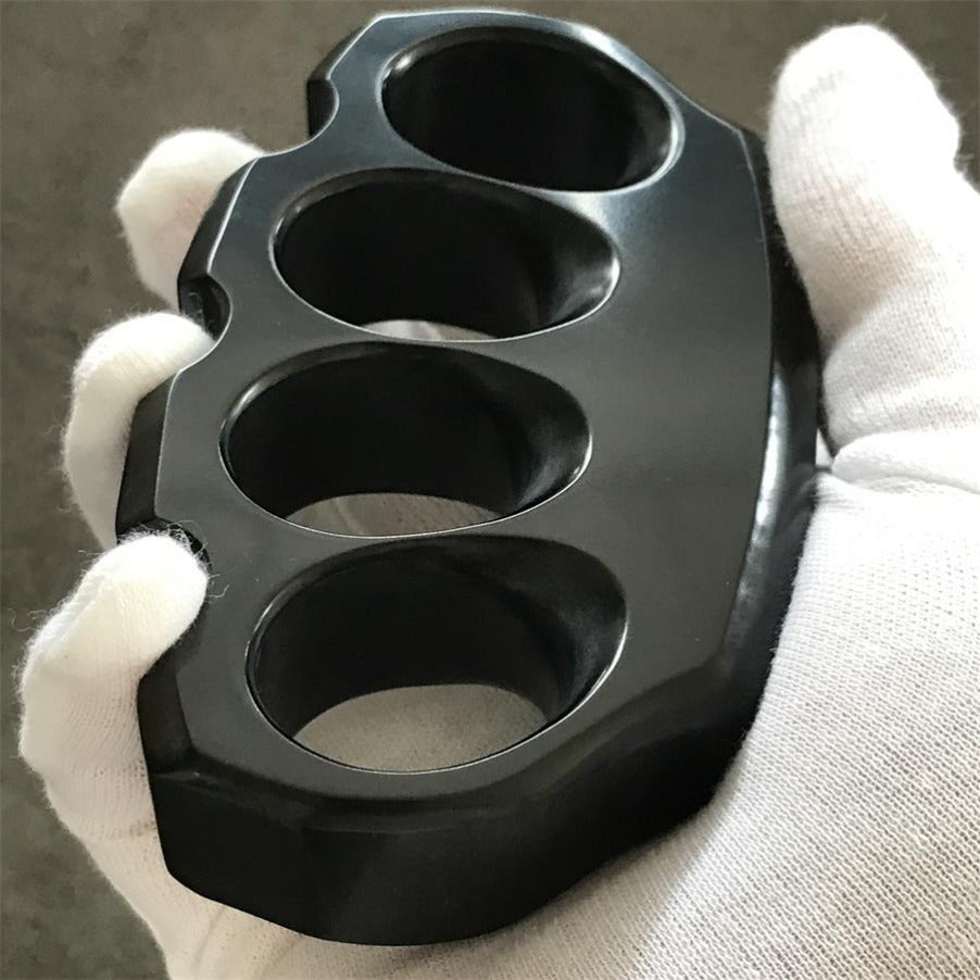 Heavy-Duty Bakelite Protective Knuckle Duster Tool for Window Breaking