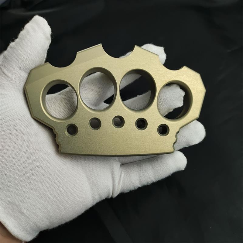 Poing Américain en aluminium d'aviation épaissi