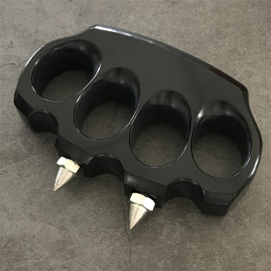Heavy-Duty Bakelite Protective Knuckle Duster Tool for Window Breaking