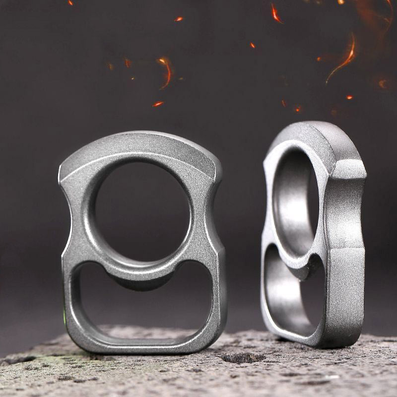 Reinforced Bakelite Knuckle Duster Gear with Window Breaking Function