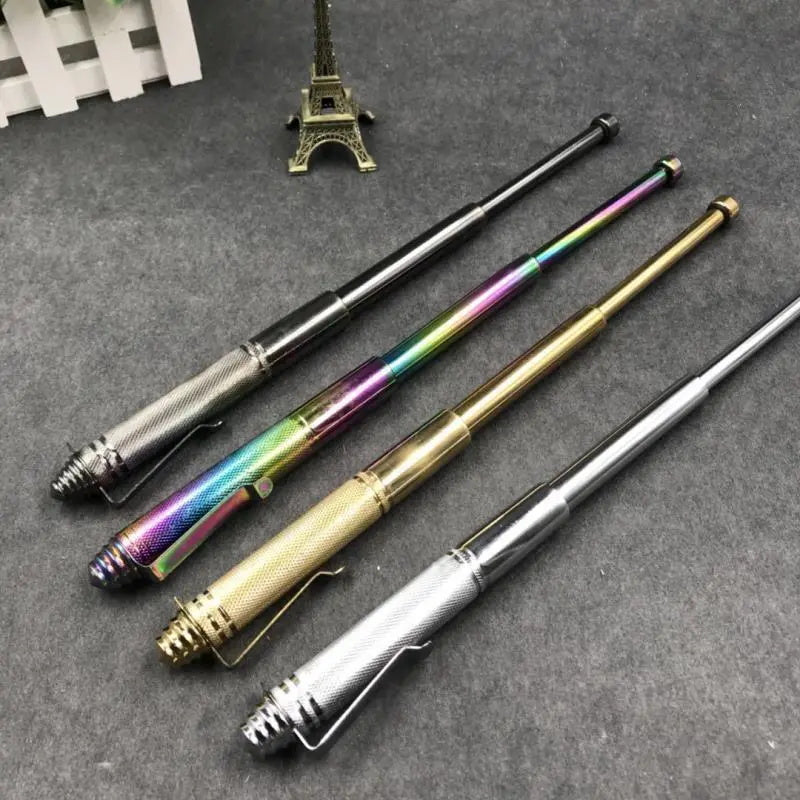 Mini Pen Baton Self-defense Telescopic Stick
