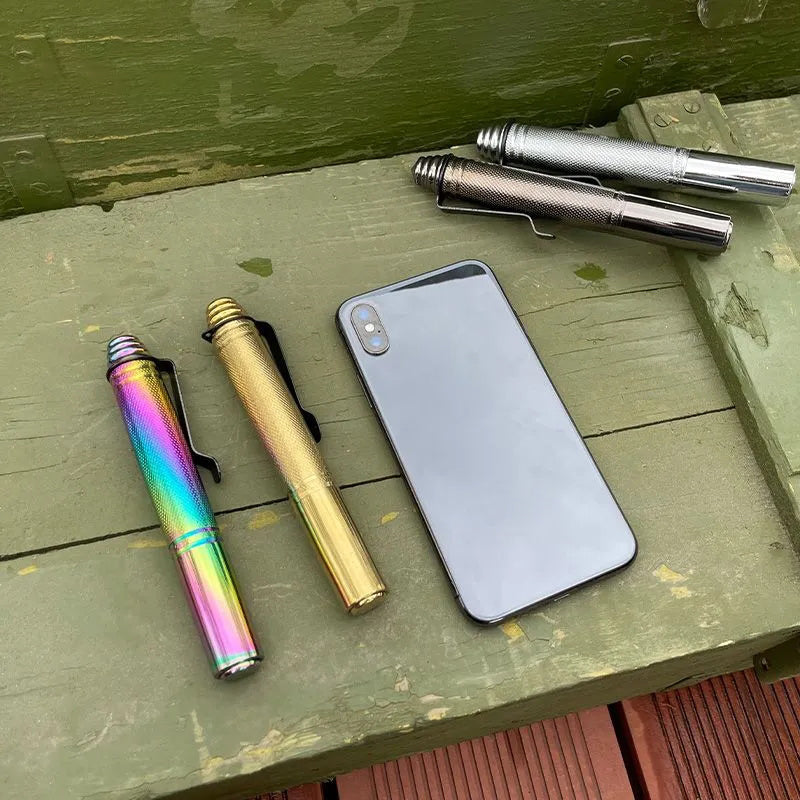 Mini Pen Baton Self-defense Telescopic Stick