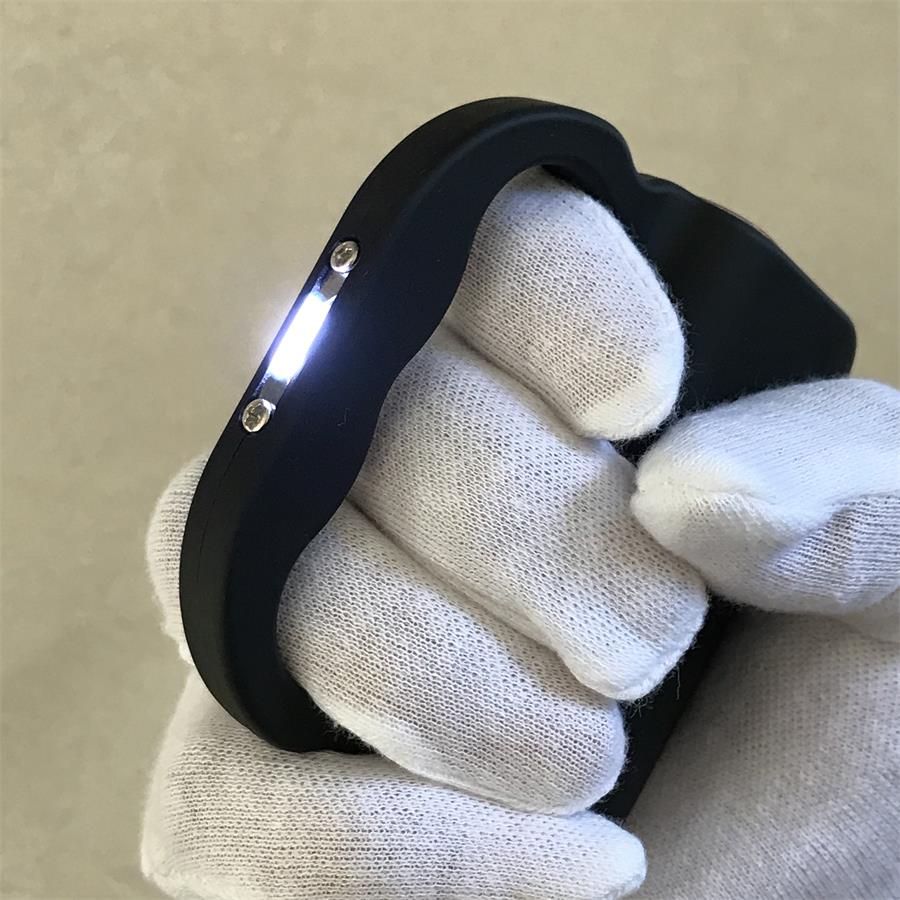 Mini Stun Gun Knuckle Dsuter Electric Stick Lamp