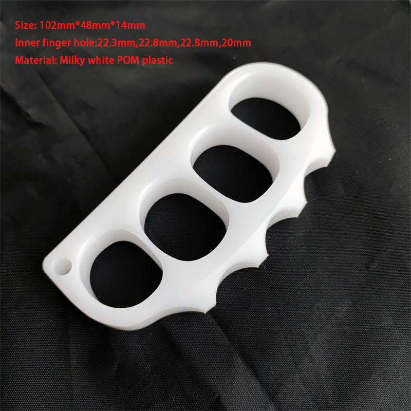 Poing Américain de jarret de pois en plastique PVC de grande taille