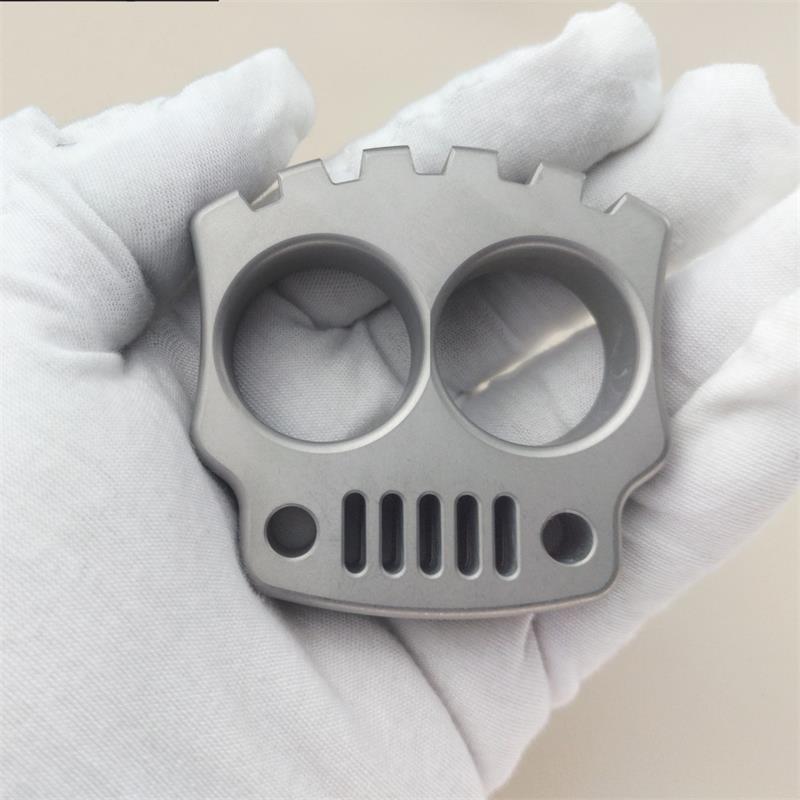 Mini Thickened Steel Knuckle Dusters Multi-functional Defense