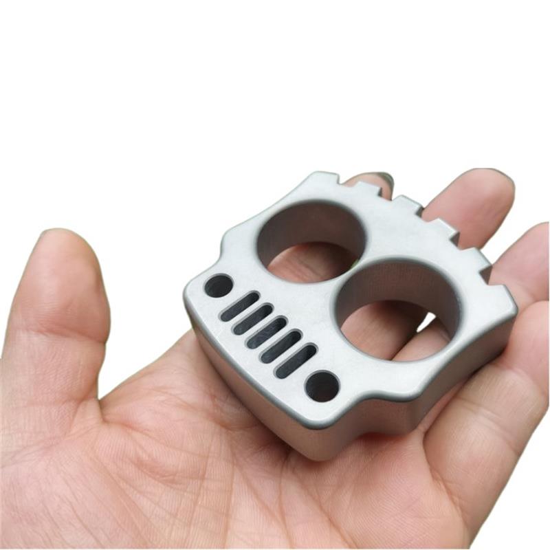 Mini Thickened Steel Knuckle Dusters Multi-functional Defense