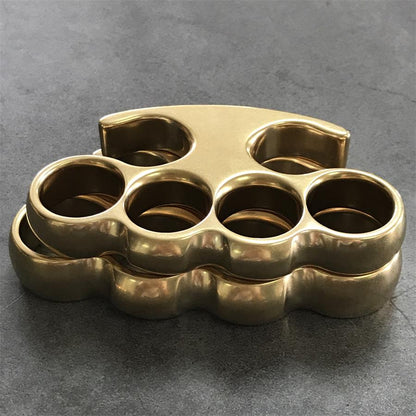 Vintage Classic Stonewashed Brass Knuckle Duster