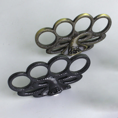 Snake Form Protective Outdoor Knuckle Duster EDC Tool 