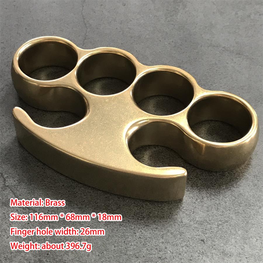 Vintage Classic Stonewashed Brass Knuckle Duster