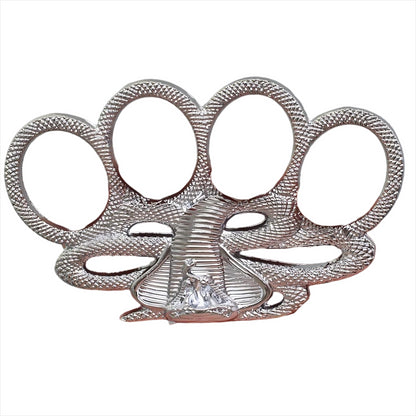 Snake Form Protective Outdoor Knuckle Duster EDC Tool 