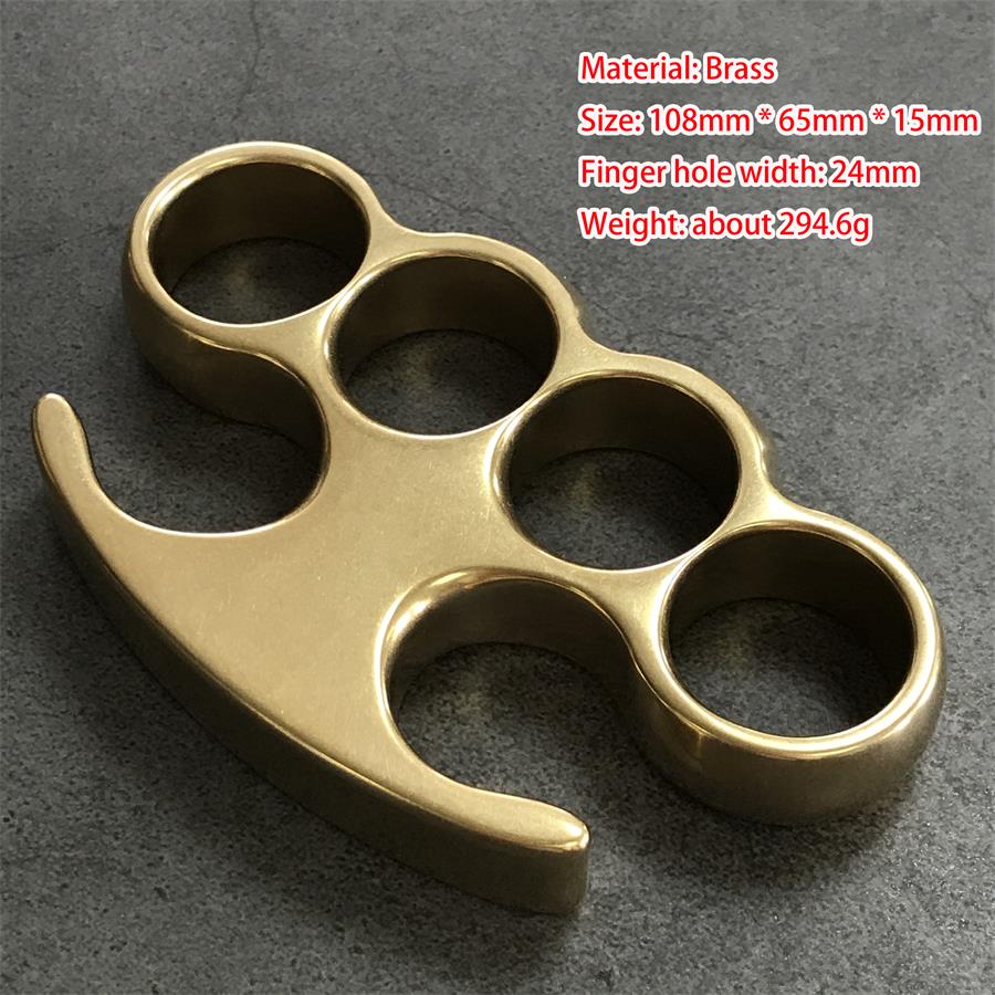 Vintage Classic Stonewashed Brass Knuckle Duster