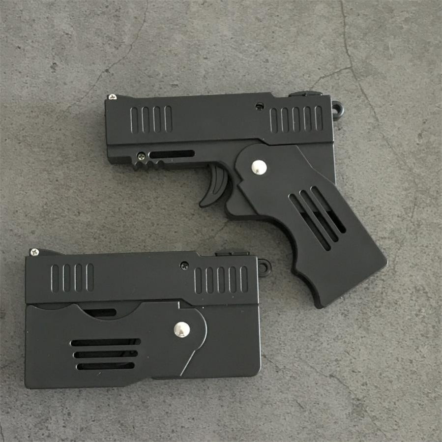 Portable Folding Stun Gun Personal Protection EDC Gear