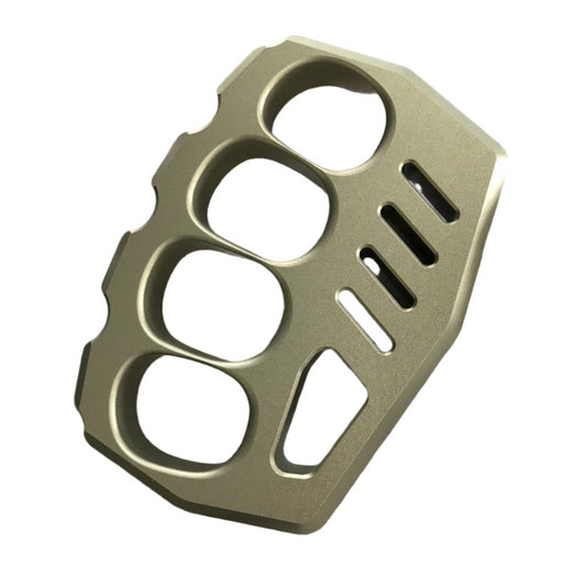 Large-Hole Aluminum Knuckle Grip EDC Tool