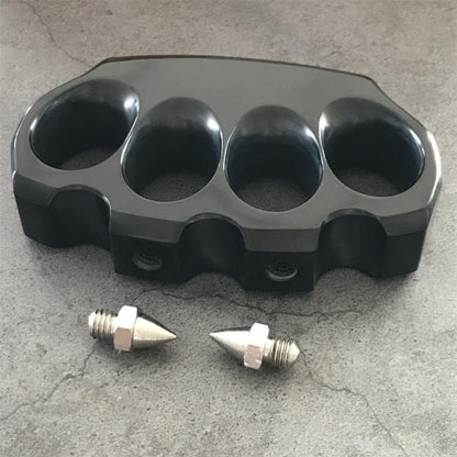 Heavy-Duty Bakelite Protective Knuckle Duster Tool for Window Breaking