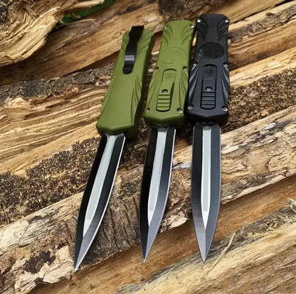 Coltelli tascabili tattici da campeggio con coltello automatico da esterno