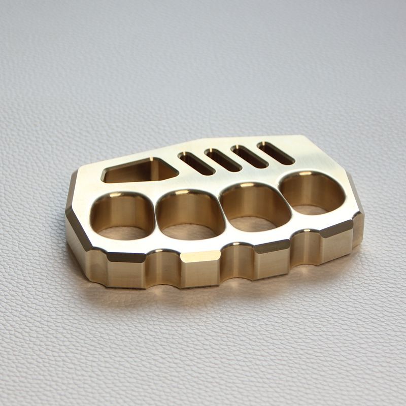 Big Finger Hole Thickened Brass Knuckles Duster