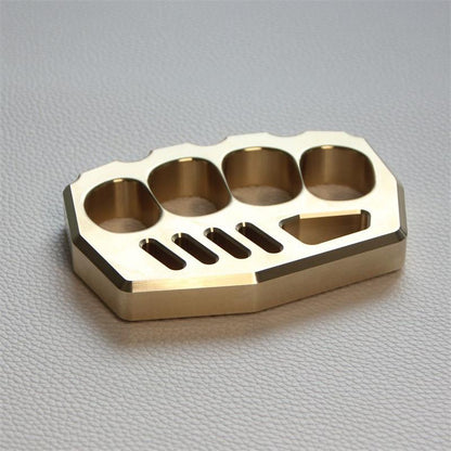 Big Finger Hole Thickened Brass Knuckles Duster